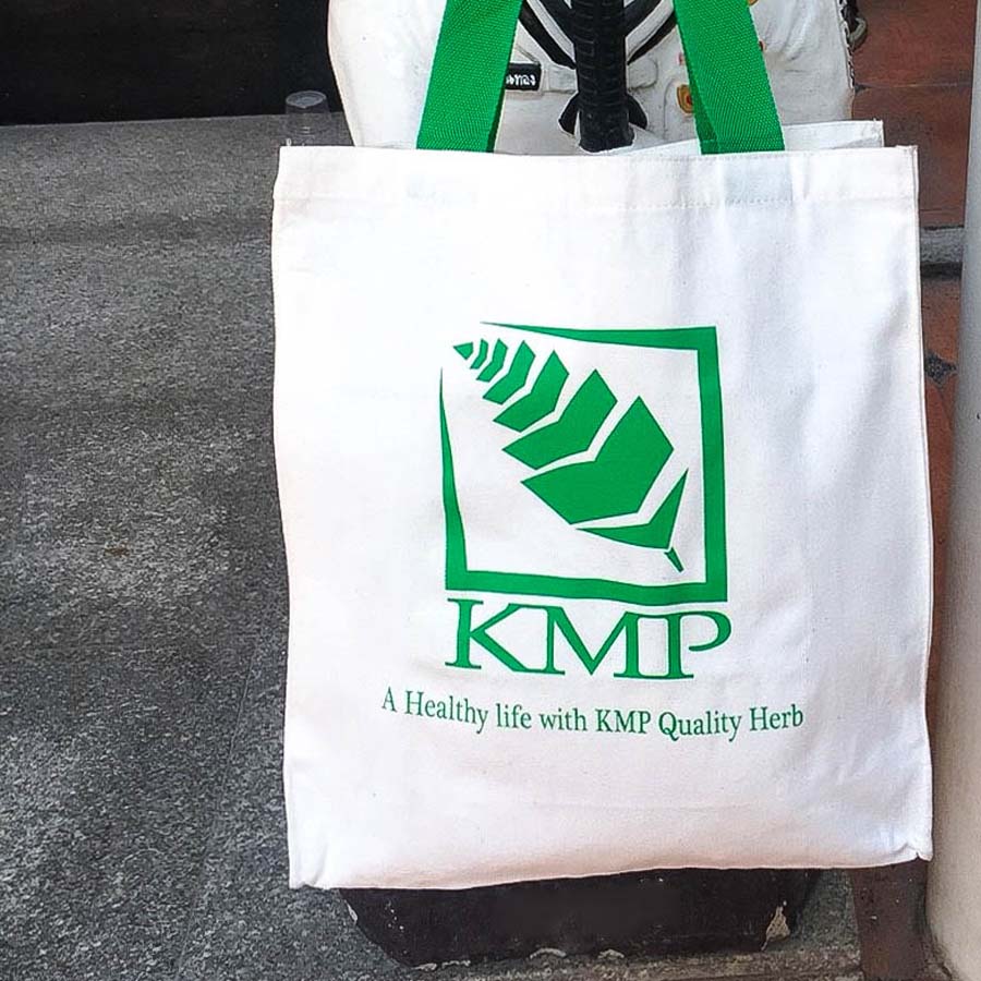 กระเป๋าผ้าดิบพรีเมี่ยม งานKMP