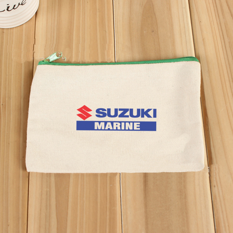 กระเป๋าผ้าขนาดเล็ก กระเป๋าผ้าดินสอ SUZUKI