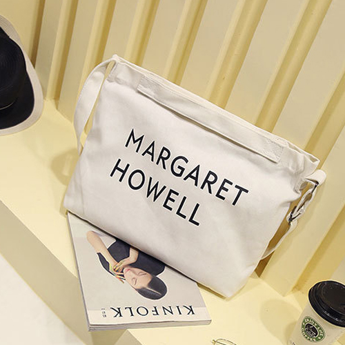 กระเป๋าผ้าแคนวาสสะพายข้าง งานmargaret