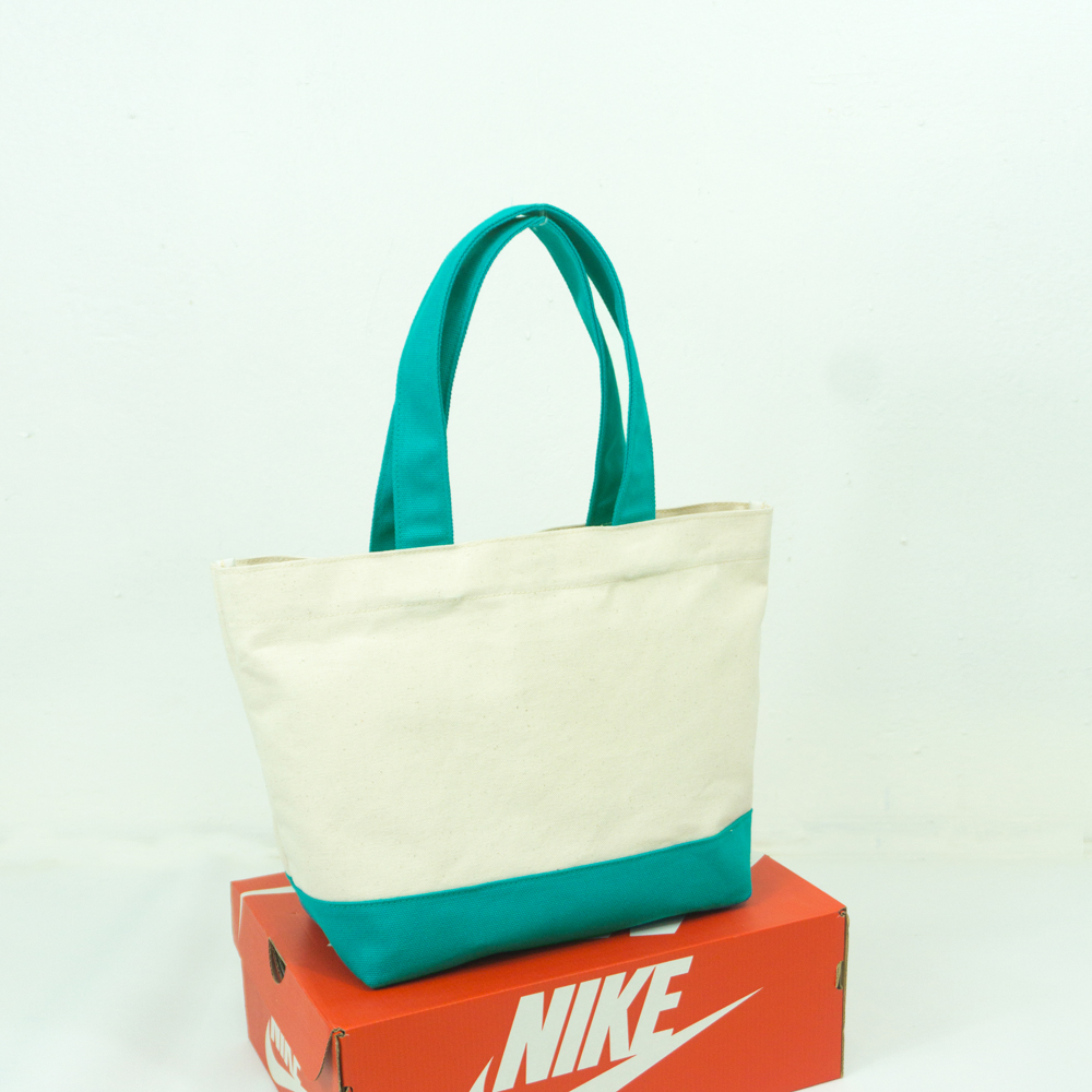 กระเป๋าผ้าแคนวาส Candy สีเขียว CV007-2 ไซส์ M