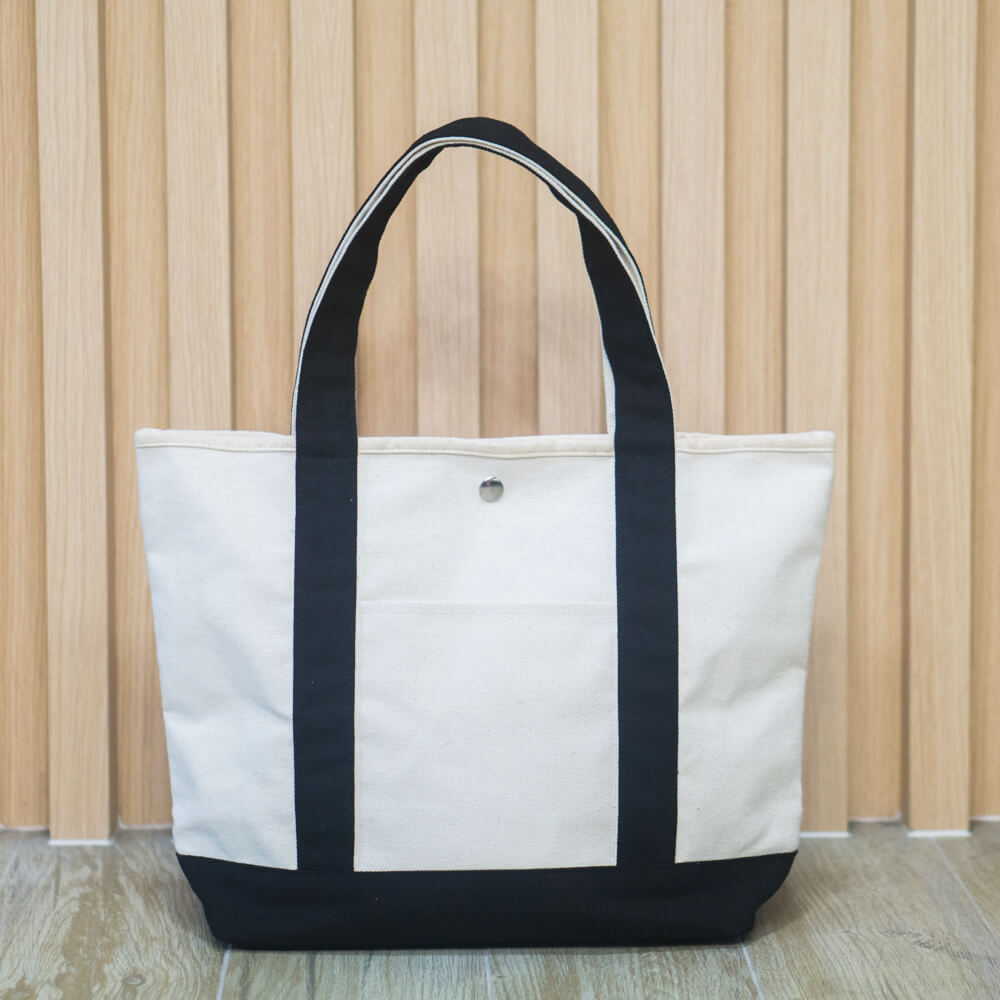 กระเป๋าผ้าแคนวาส Japan สีดำ CV006-1