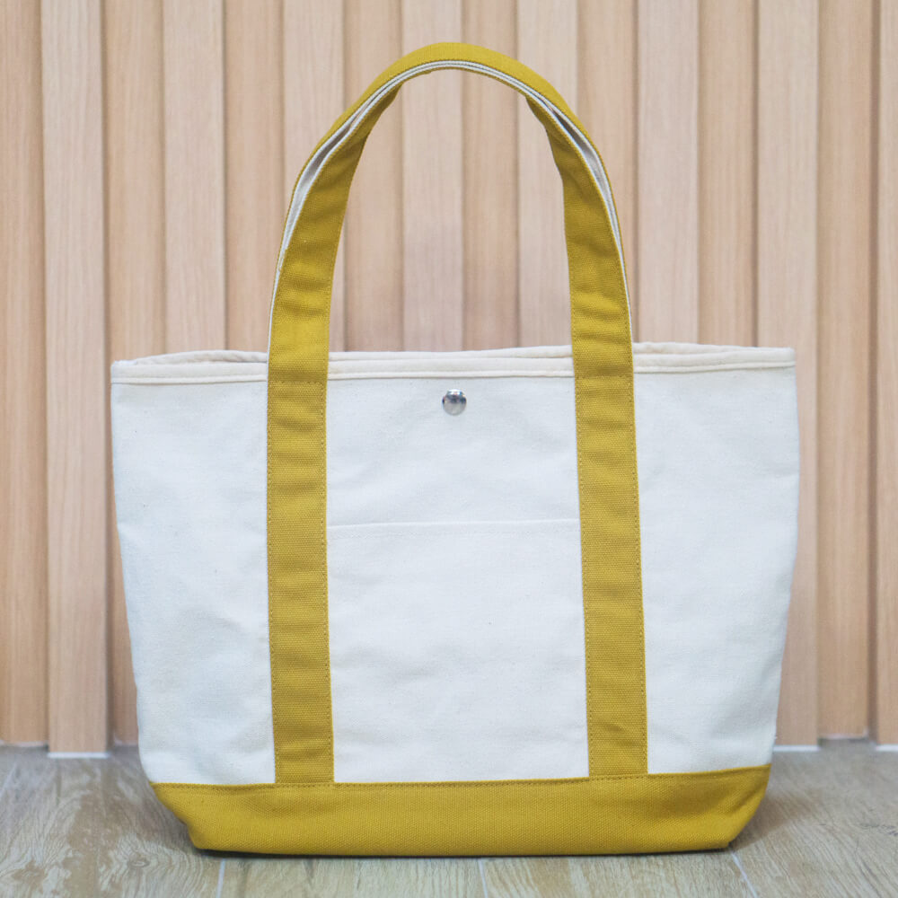 กระเป๋าผ้าแคนวาส Japan สีมัสตาร์ด CV006-8