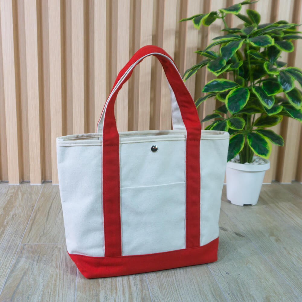 กระเป๋าผ้าแคนวาส Japan สีแดง CV006-14