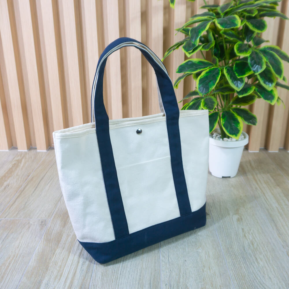กระเป๋าผ้าแคนวาส Japan สีกรมท่า CV006-7
