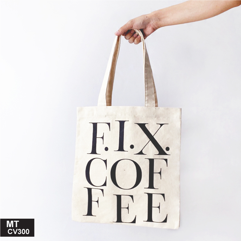 รับทำกระเป๋าผ้า Fix Coffee