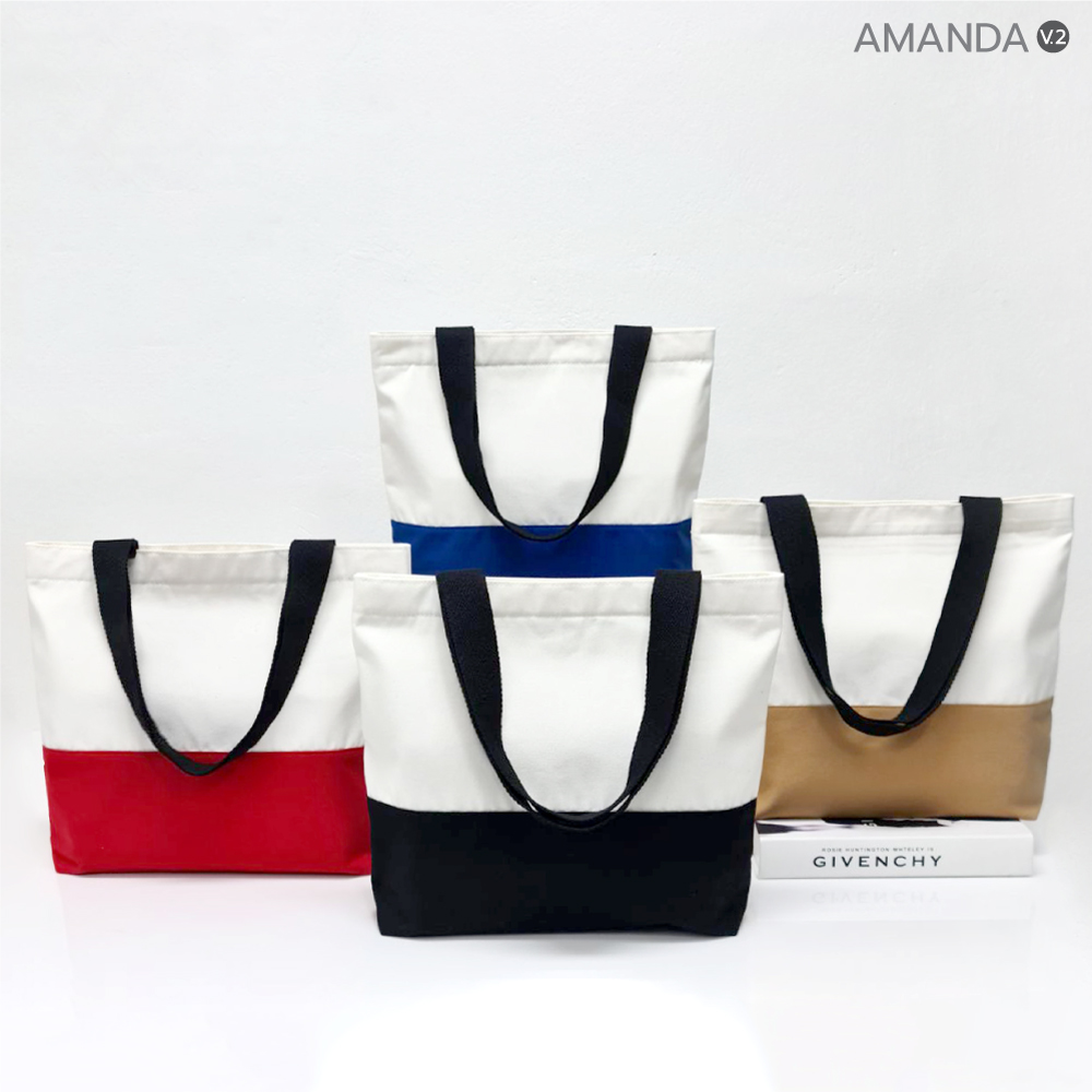 กระเป๋าผ้าแคนวาสขายส่ง Amanda V2 4 สี